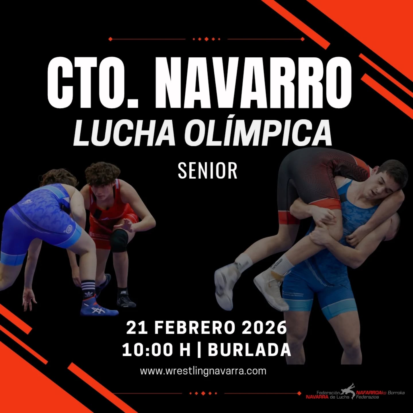 Ma&ntilde;ana se celebra el Campeonato Navarro S&eacute;nior de Lucha Ol&iacute;mpica